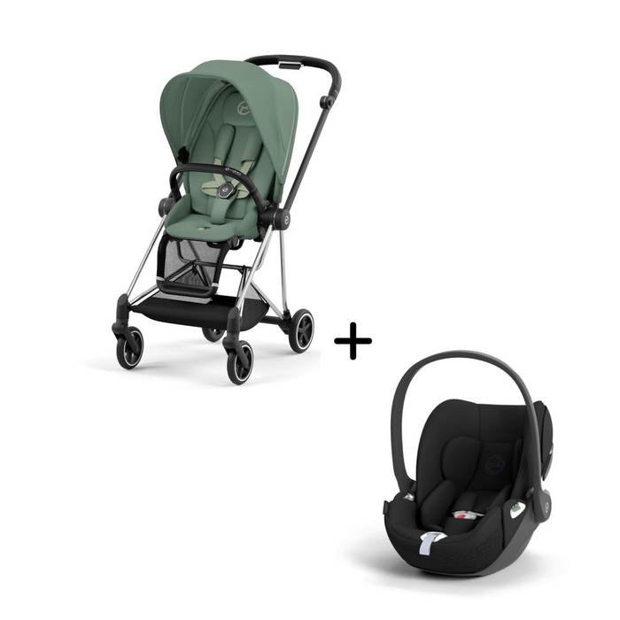 Carrinho de Bebé Mios Chrome Black e Babycoque Cloud T i-Size Cybex - Cybex - PACKMIOS001-012