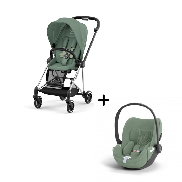 Carrinho de Bebé Mios Chrome Black e Babycoque Cloud T i-Size Plus Cybex - Cybex - PACKMIOS003-033
