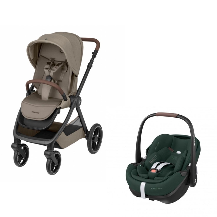 Carrinho Compacto Oxford e Babycoque Pebble 360 Pro 2 Maxi-Cosi - Maxi-Cosi - PACKOXFORD002-003