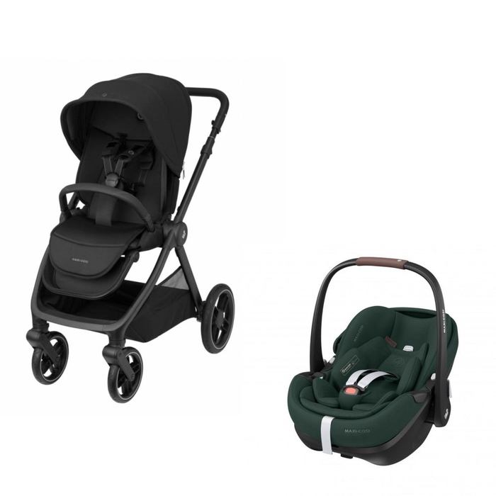 Carrinho Compacto Oxford e Babycoque Pebble 360 Pro 2 Maxi-Cosi - Maxi-Cosi - PACKOXFORD002-007