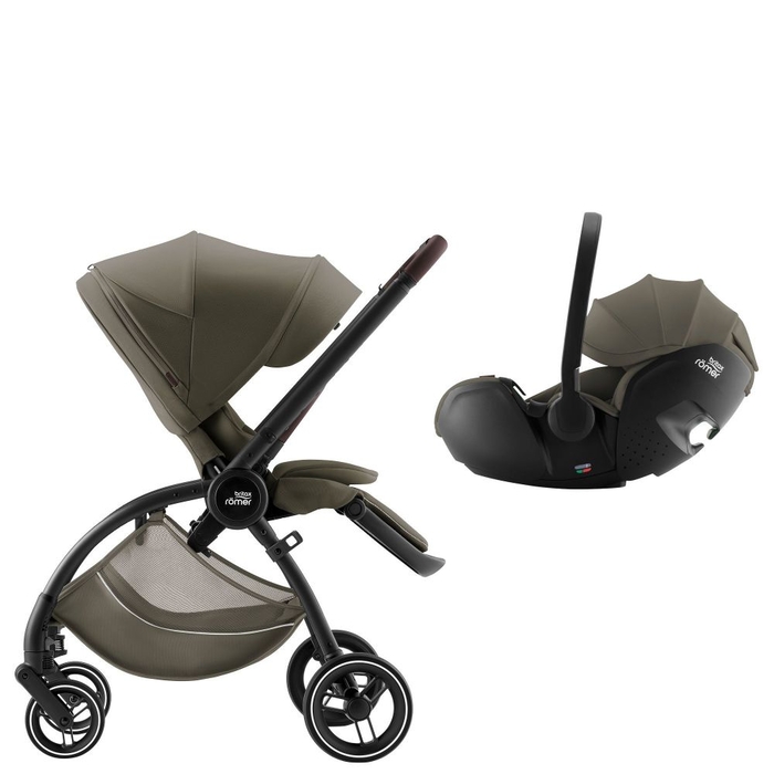Carrinho de Bebé Britax Römer Rio com Baby-Safe Pro LUX - Britax Römer - PACKRIO003-001