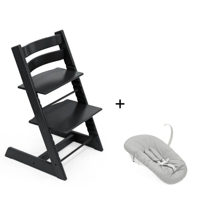 Conjunto Cadeira Tripp Trapp Stokke e Set Recém-Nascido - Stokke - PACKTRIPPTRAPP003-001