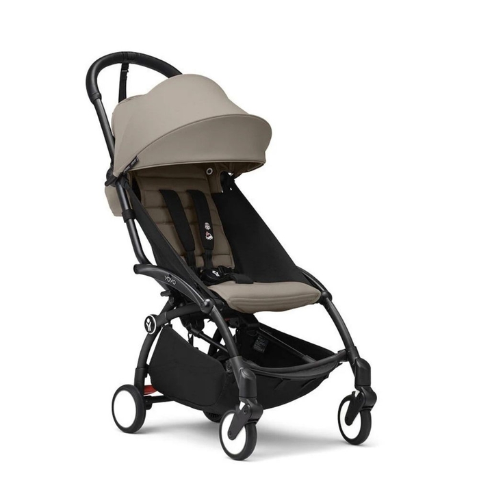 Carrinho de Bebé YOYO 3 Black Stokke com Color Pack 6+ - Stokke - PACKYOYO001-002