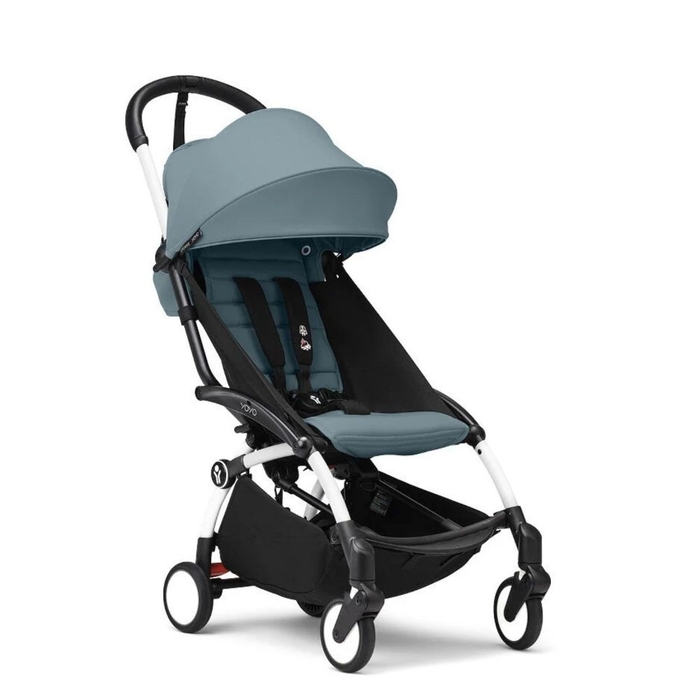 Carrinho de Bebé YOYO 3 White Stokke com Color Pack 6+ - Stokke - PACKYOYO002-004