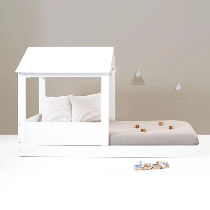 Cama Evolutiva Casita Alondra Montessori Bianca Tre - Alondra - 8431904456587