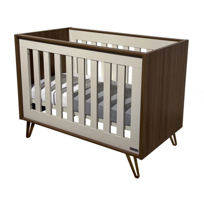 Berço Ikid Trieste Walnut - Ikid - 8435587803416