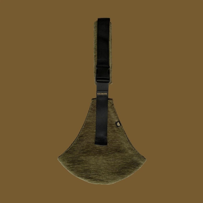 Porta-Bébes Wildride Bombazina Olive Green - Wildride - 8720726081160