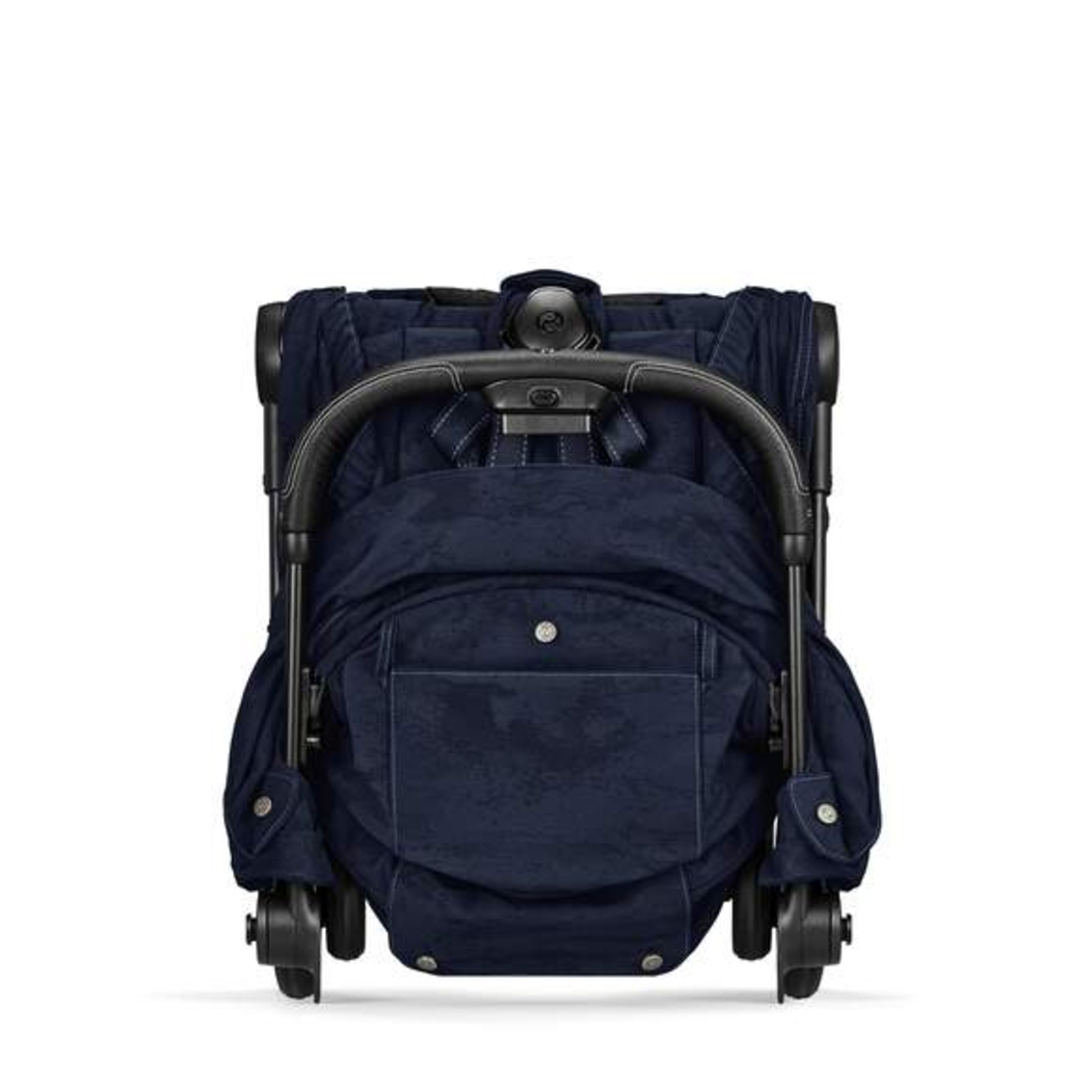Carrinho Compacto Cybex Coya Rebellious Luxury Denim Blue - Cybex - 4063846517985