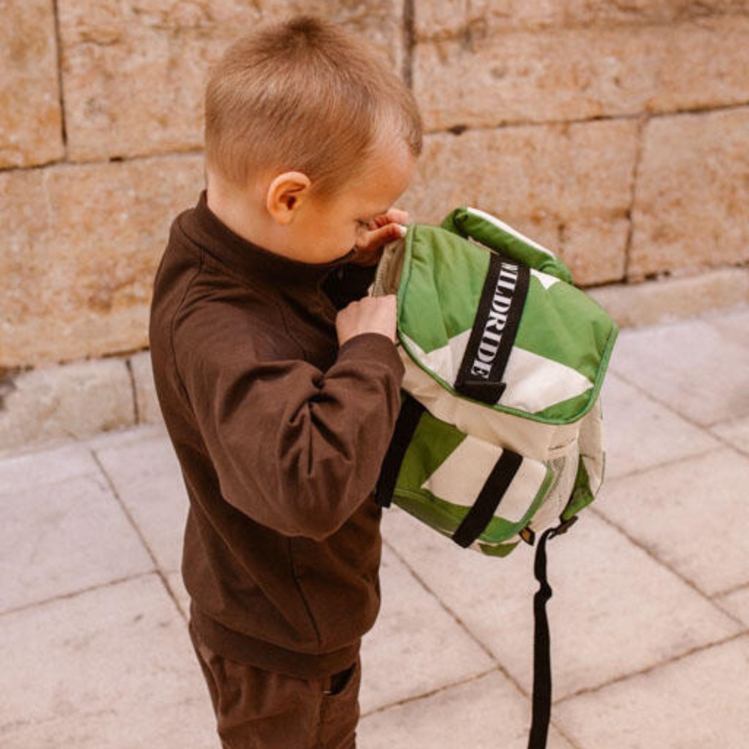 Mochila Infantil Wildride Green Graphic - Wildride - 8721154240457