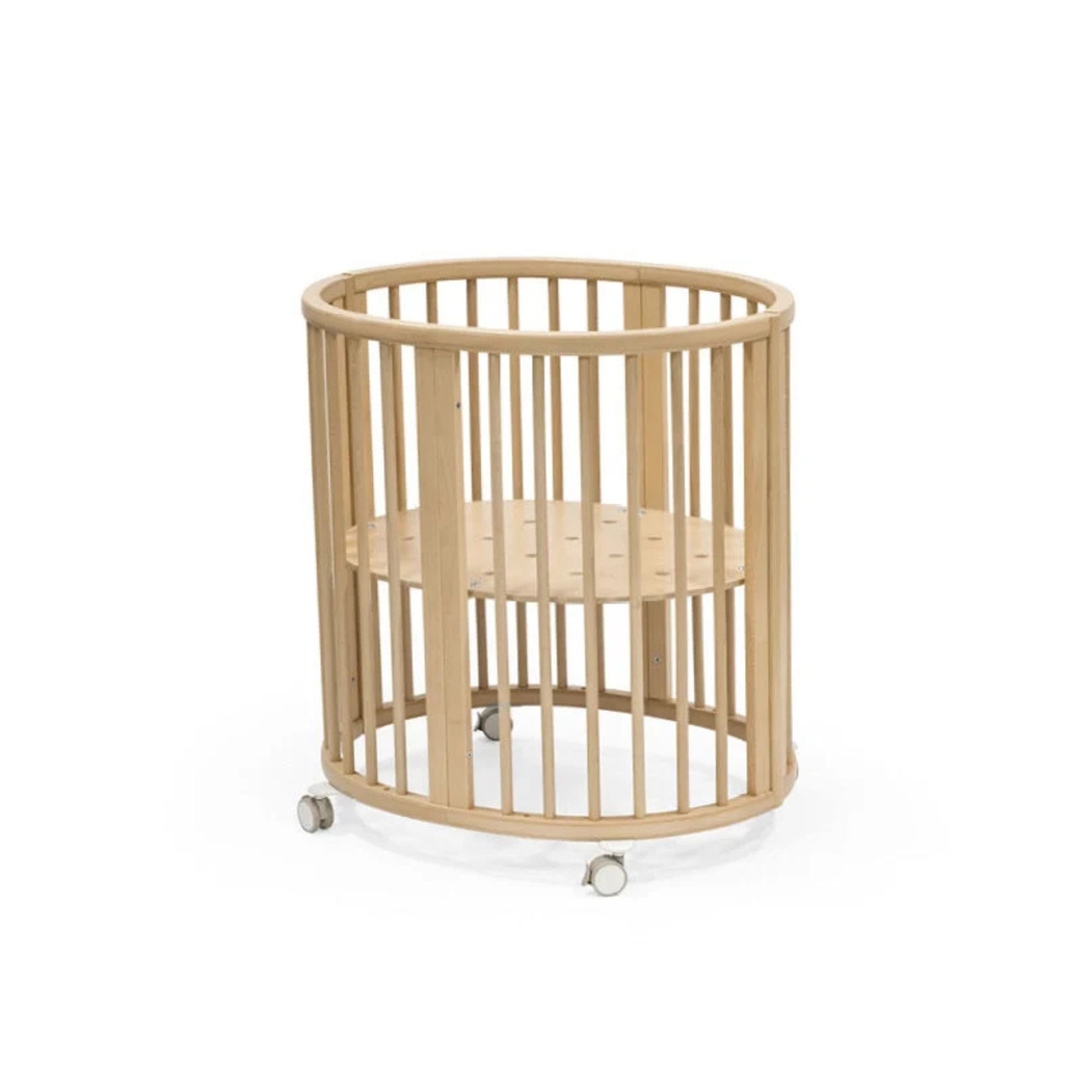 Berço Stokke Sleepi Mini Natural com Kit de Extensão, Colchões e Lençóis White - Stokke - PACKSLEEPI004-001