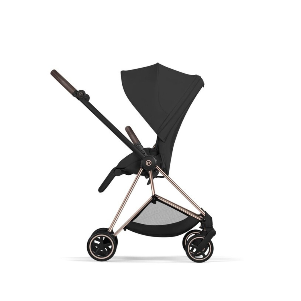 Carrinho de Bebé Cybex Mios Comfort Rosegold com Alcofa Dobrável - Cybex - 4063846549696