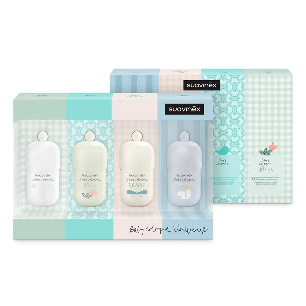 Conjunto de 4 Colónias Suavinex 50ml - Suavinex - 8426420909662