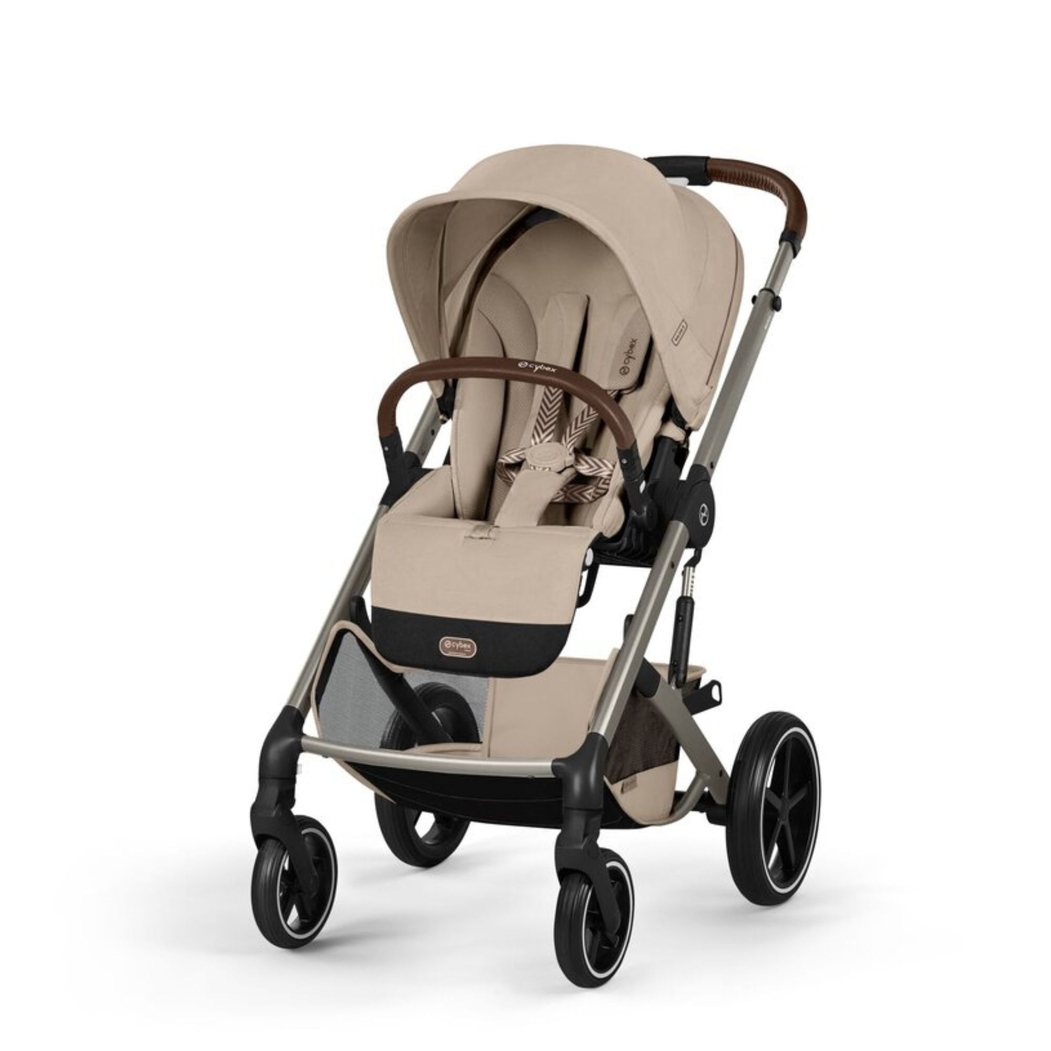 Carrinho de Bebé Cybex Balios S Lux Taupe com Alcofa Almond Beige - Cybex - 4063846591572