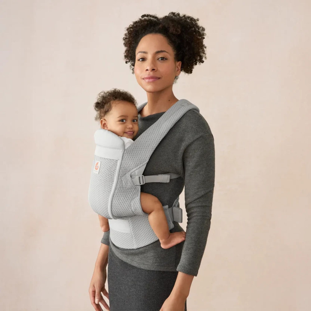 Porta-Bebés Ergobaby Omni Lite Mesh Pearl Grey - Ergobaby - 1220000760837