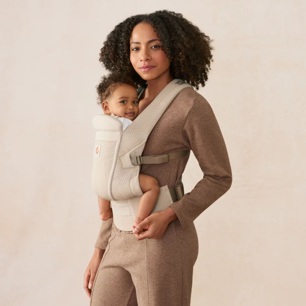 Porta-Bebés Ergobaby Omni Lite Mesh Natural Beige - Ergobaby - 1220000760851