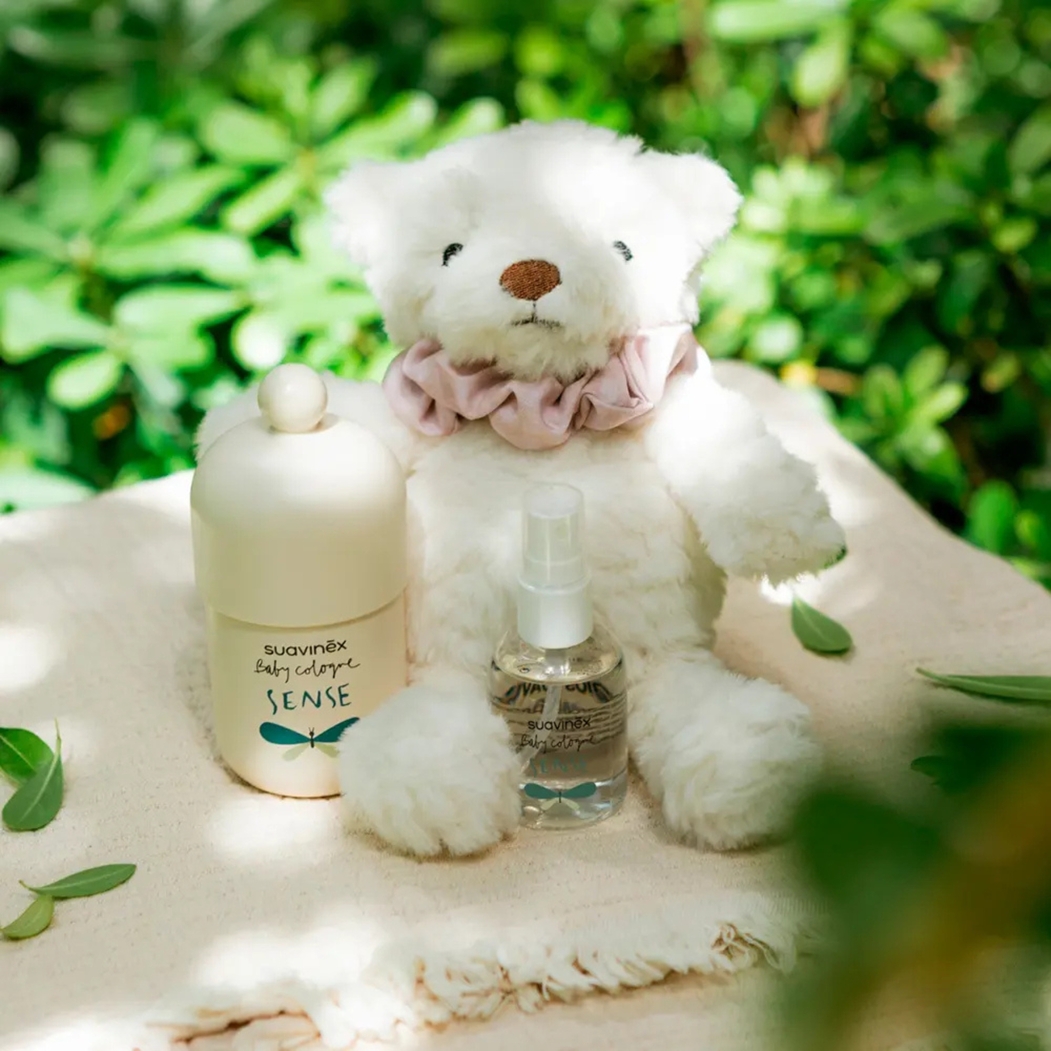 Conjunto de Colónias e Peluche Suavinex Sense - Suavinex - 8426420082631