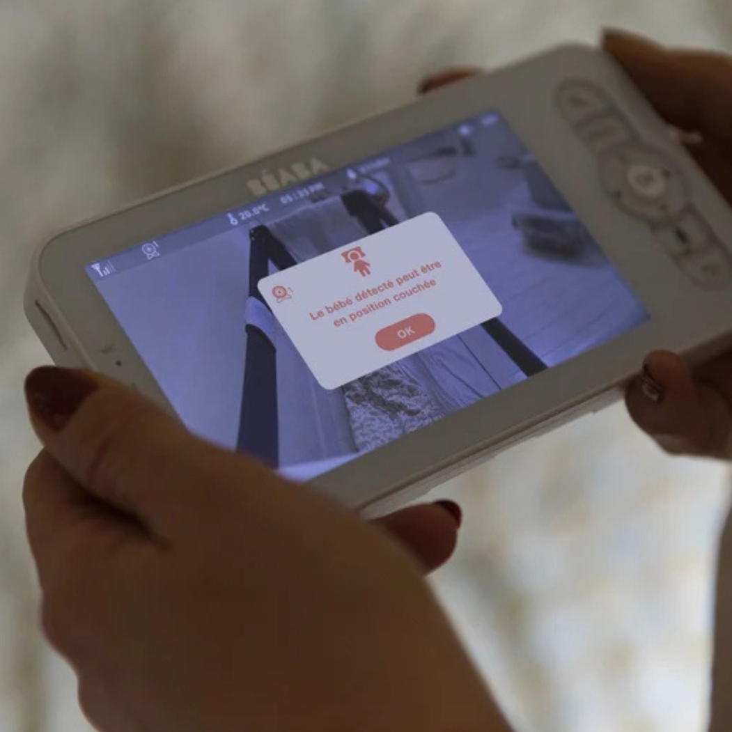 Intercomunicador com Vídeo Béaba Zen Smart AI - Béaba - 3384349304287