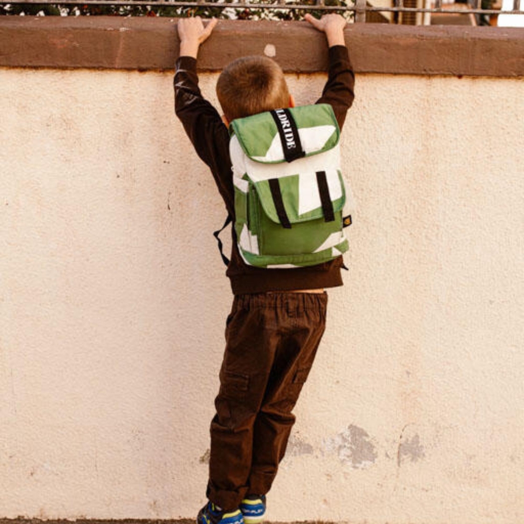 Mochila Infantil Wildride Green Graphic - Wildride - 8721154240457