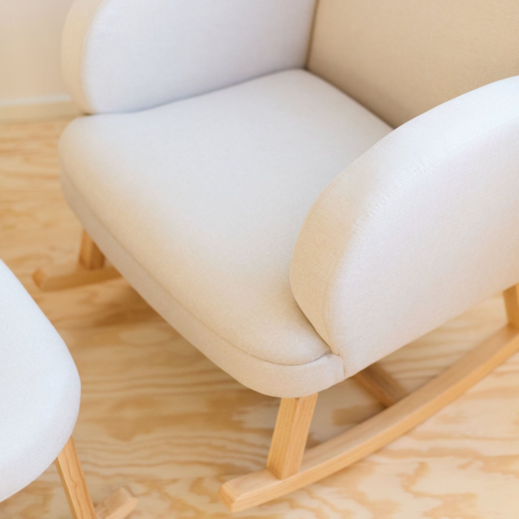 Cadeira Baloiço Childhome Linho - Childhome - 5420007169923