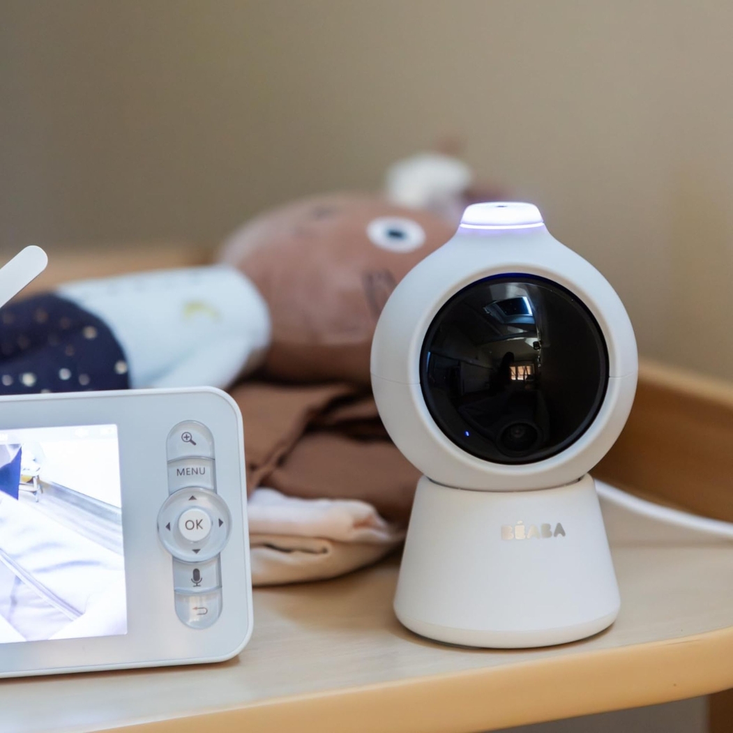 Intercomunicador com Vídeo Béaba Zen Smart AI - Béaba - 3384349304287