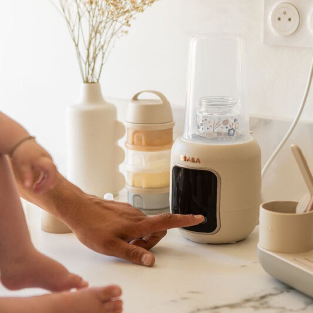 Aquecedor de Biberões Béaba Multi Milk Beige - Béaba - 3384349117573