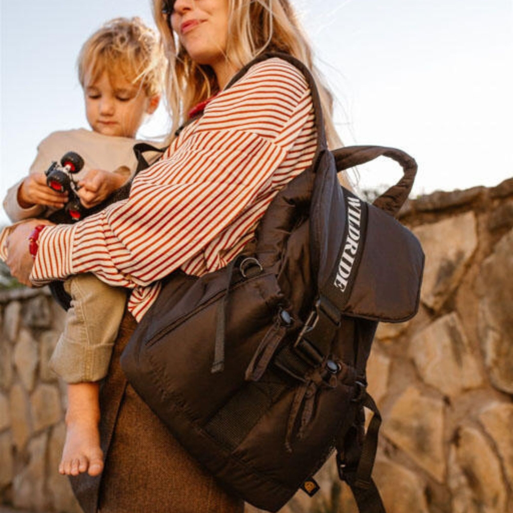 Mochila de Maternidade Wildride Black - Wildride - 8721154240433