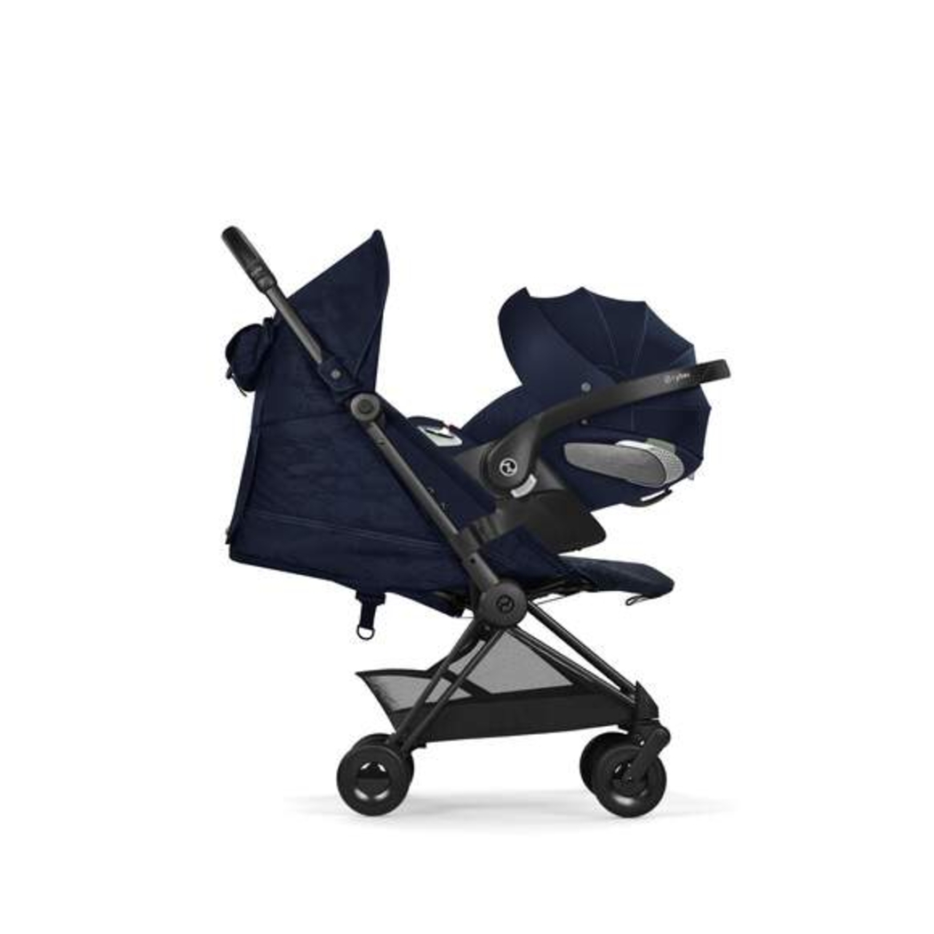 Carrinho Compacto Cybex Coya Rebellious Luxury Denim Blue - Cybex - 4063846517985