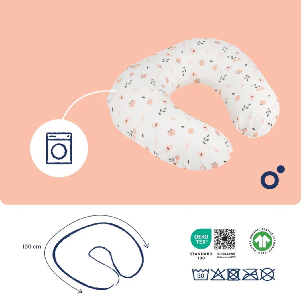 Almofada de Amamentação Doomoo Softy Pêssego - Doomoo - 5S36