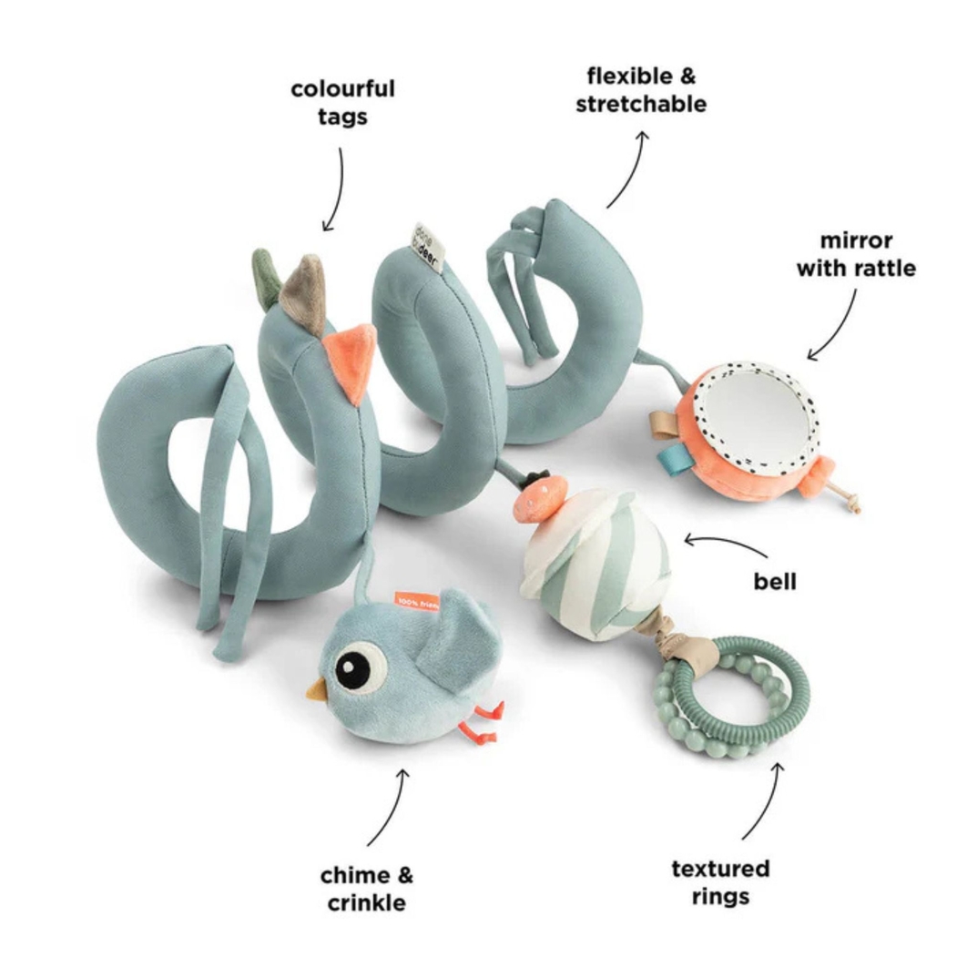 Espiral de Atividades Done by Deer Celebration Blue - Done By Deer - 5712643064862