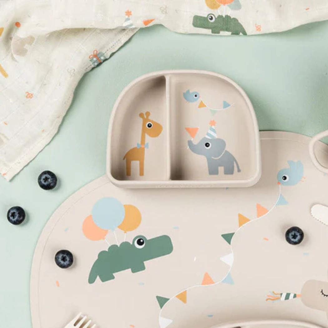 Tigela com Divisória Done by Deer Stick/Stay Celebration - Done By Deer - 5712643063513