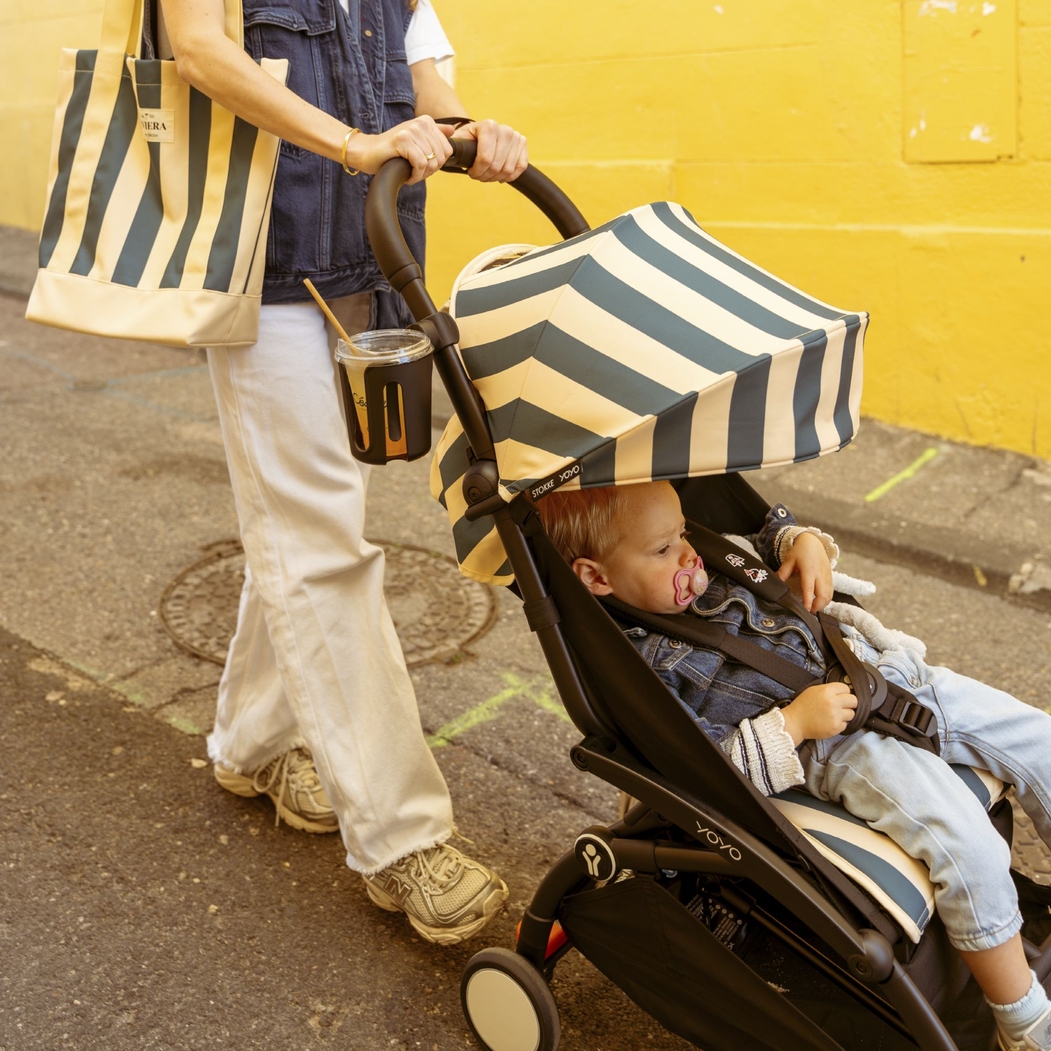 Carrinho de Bebé YOYO Black Stokke com Color Pack Monaco 6+ - Stokke - PACKYOYO012-001