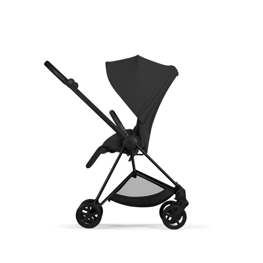 Carrinho de Bebé Cybex Mios Comfort Matt Black com Alcofa Dobrável - Cybex - 4063846549757