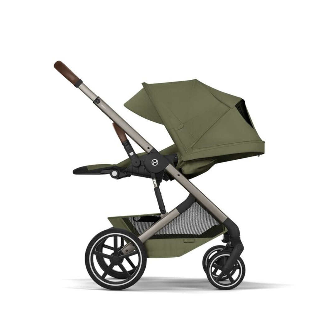Carrinho de Bebé Cybex Balios S Lux Taupe com Alcofa Dobrável - Cybex - 4063846591732