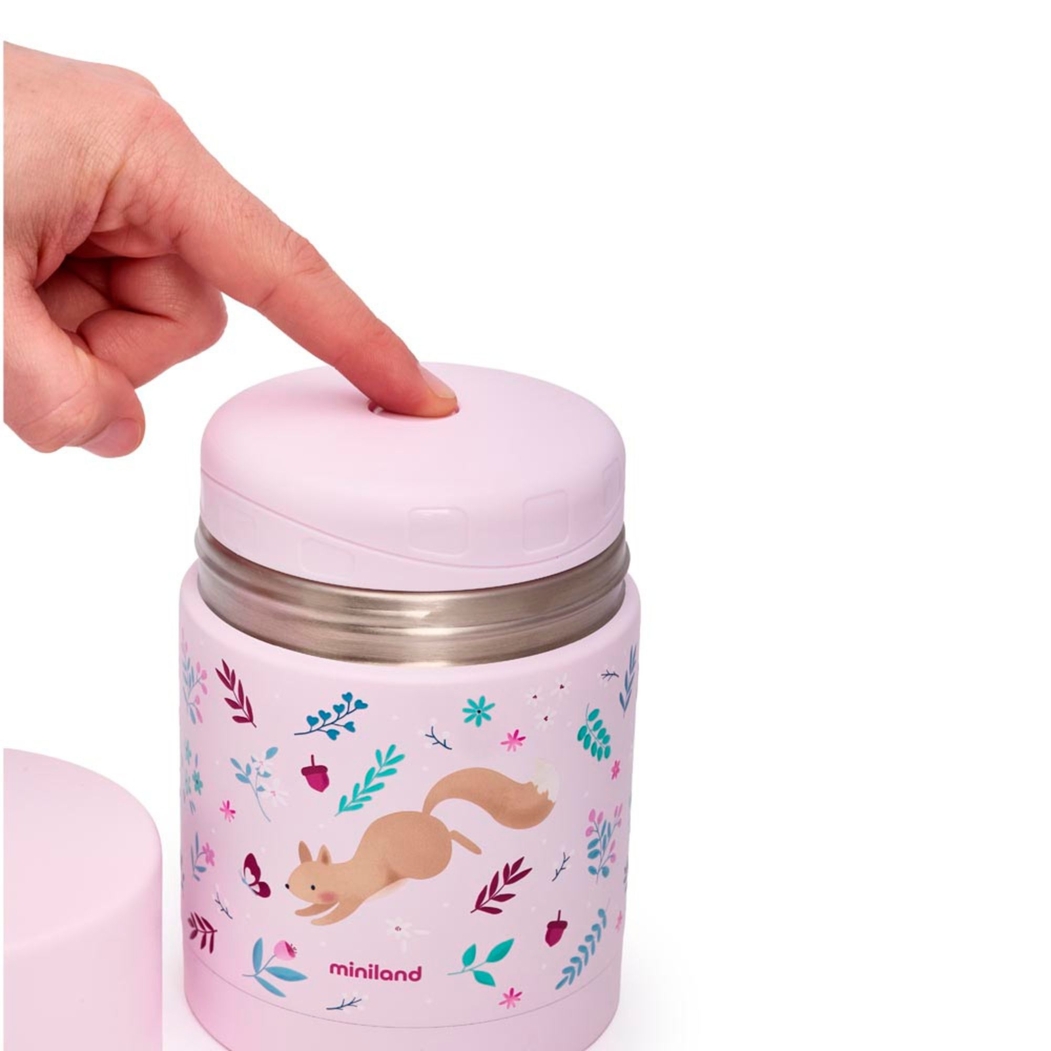 Termos para Sólidos Miniland Squirrel 600ml - Miniland - 8413082897369