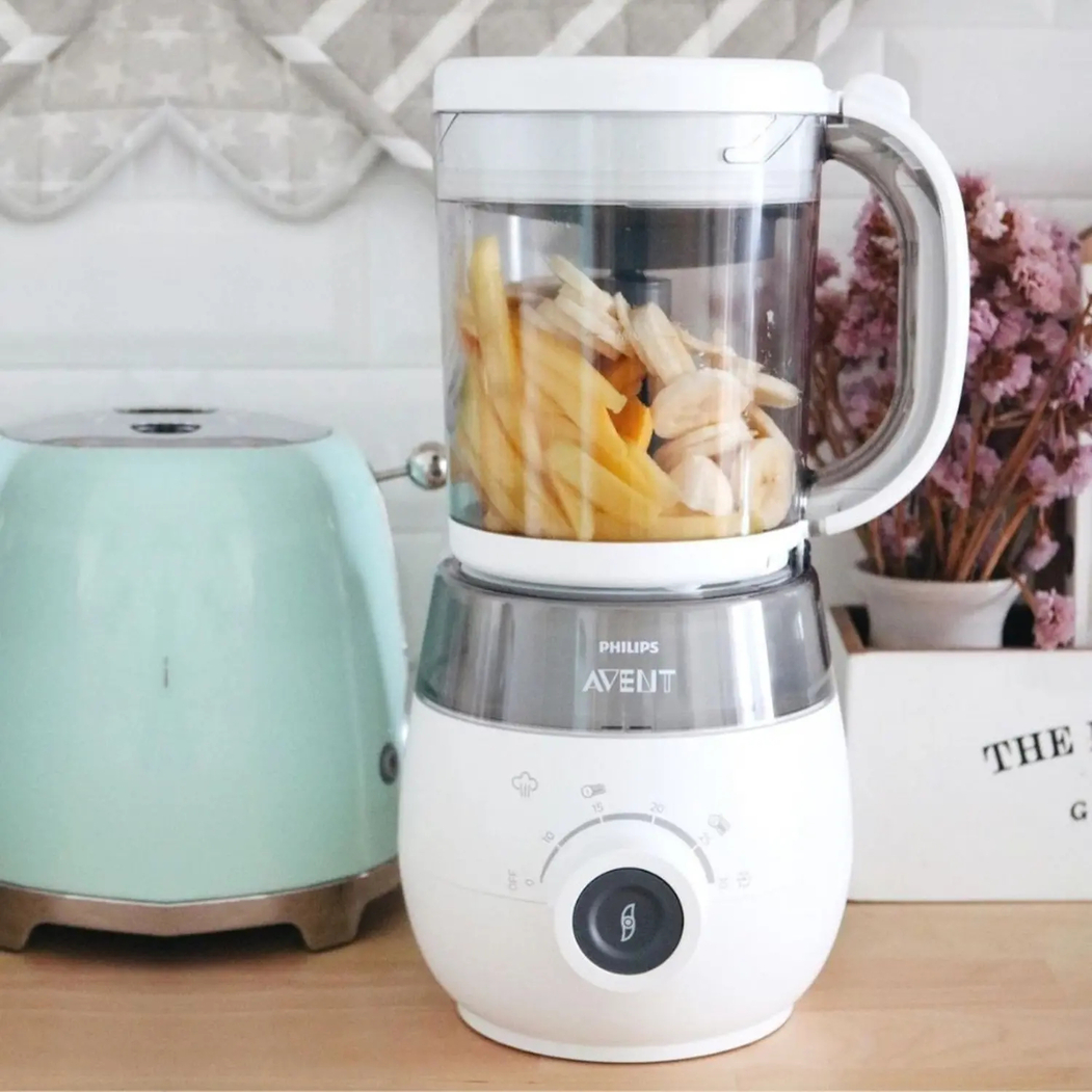 Robô de Cozinha Philips Avent Easy Papa com Oferta Conjunto Gourmet e Copo de Aprendizagem - Philips Avent - PACKROBOT001-001
