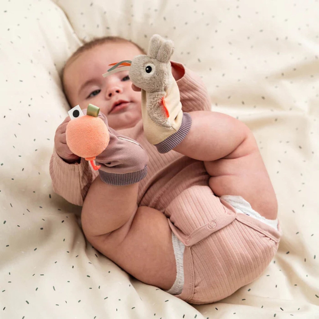 Meias com Chocalho Done by Deer Celebration Sand - Done By Deer - 5712643064657