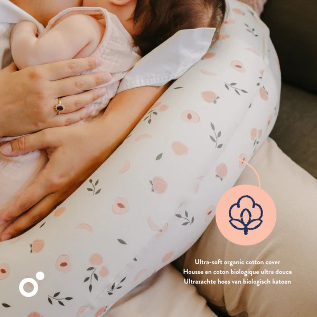 Almofada de Gravidez e Amamentação Doomoo Buddy Pêssego - Doomoo - 5B36