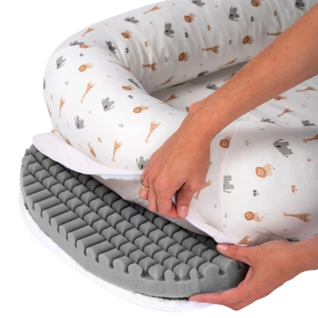 Ninho Antiplagiocefalia Ecus Kids x Petite Marmotte Safari - Ecus Kids - 8433905416911