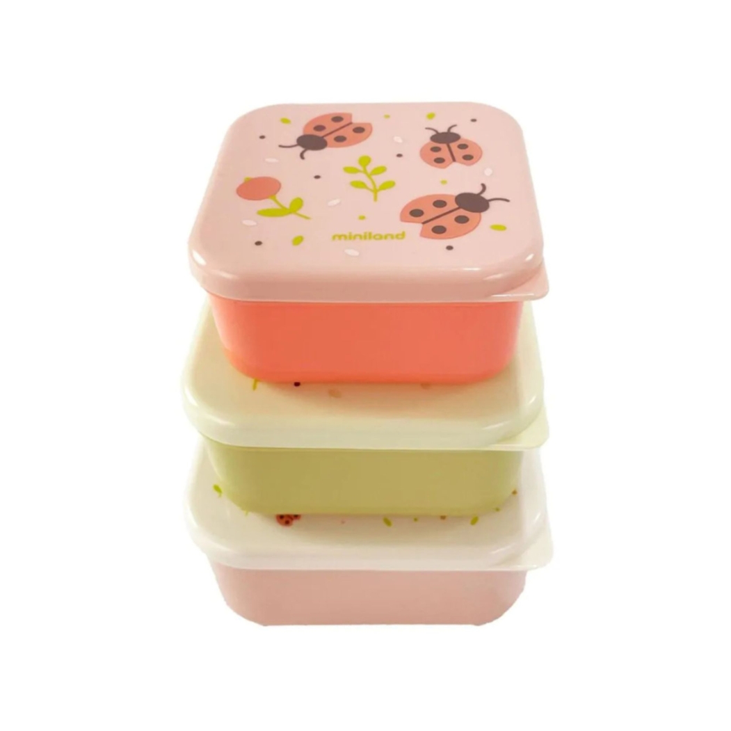 Conjunto de Lancheiras Miniland Butterfly - Miniland - 8413082897123