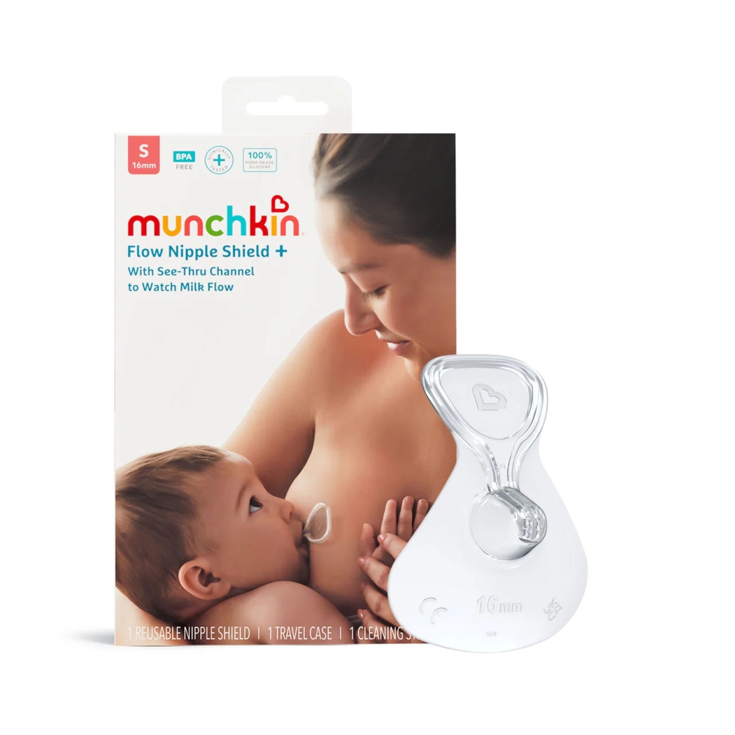Protetor de Mamilo Munchkin com Canal Transparente Flow - Munchkin - 5019090905640