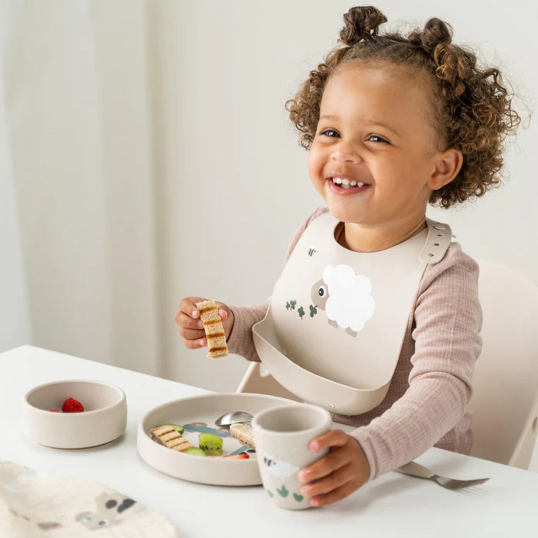 Conjunto de Refeição Done by Deer Stick/Stay Tiny Farm Sand - Done By Deer - 5712643063186