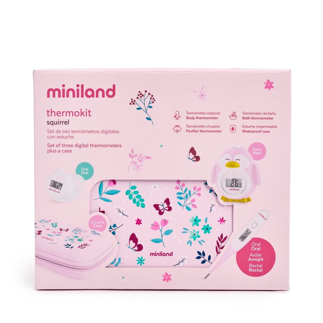 Conjunto de Termómetros Thermokit Miniland Squirrel - Miniland - 8413082897437