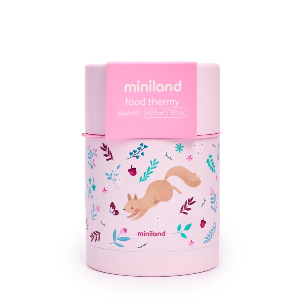 Termos para Sólidos Miniland Squirrel 600ml - Miniland - 8413082897369
