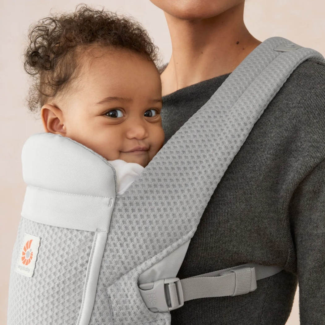 Porta-Bebés Ergobaby Omni Lite Mesh Pearl Grey - Ergobaby - 1220000760837