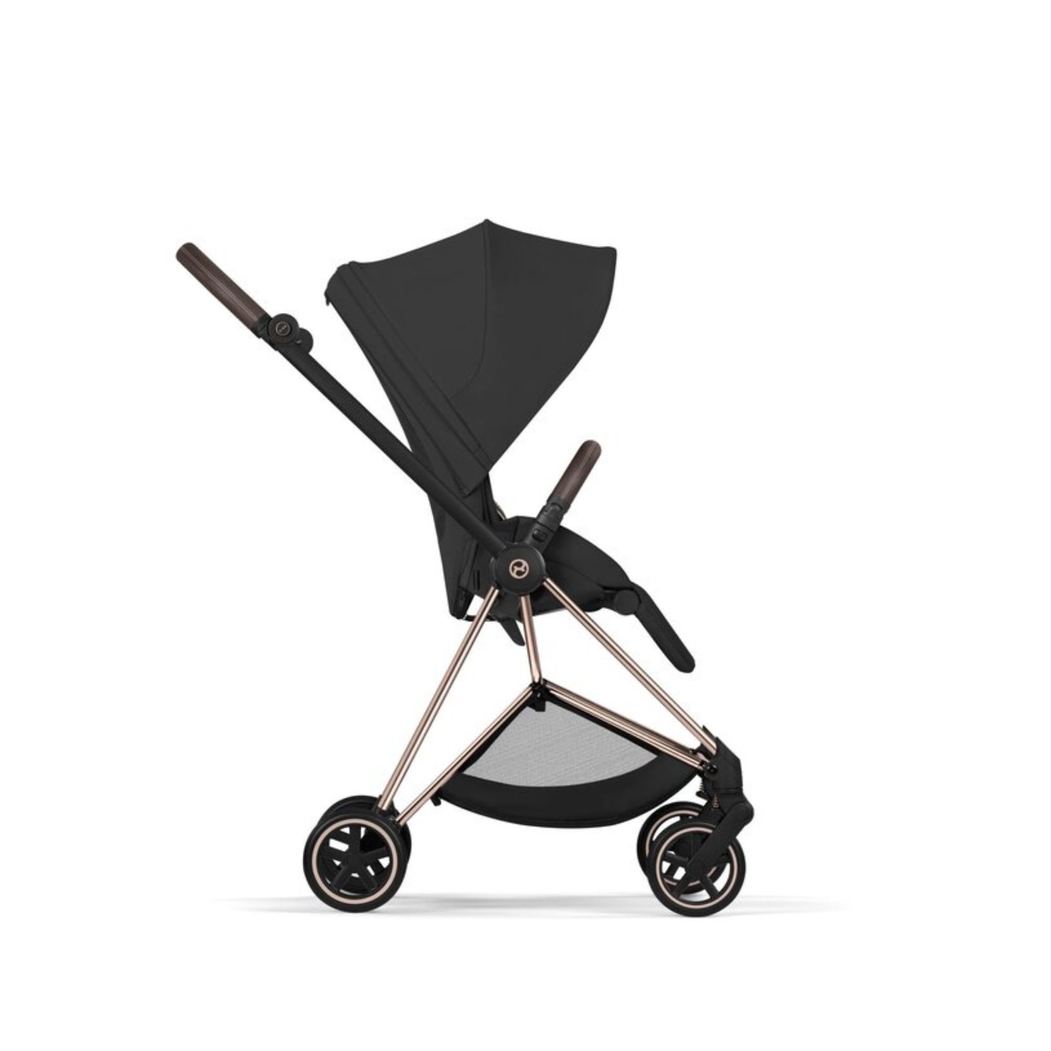 Carrinho de Bebé Cybex Mios Comfort Rosegold com Alcofa Dobrável - Cybex - 4063846549696