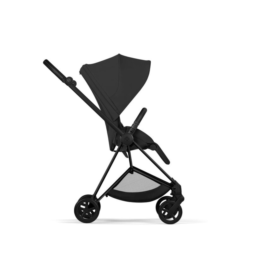 Carrinho de Bebé Cybex Mios Comfort Matt Black com Alcofa Dobrável - Cybex - 4063846549757