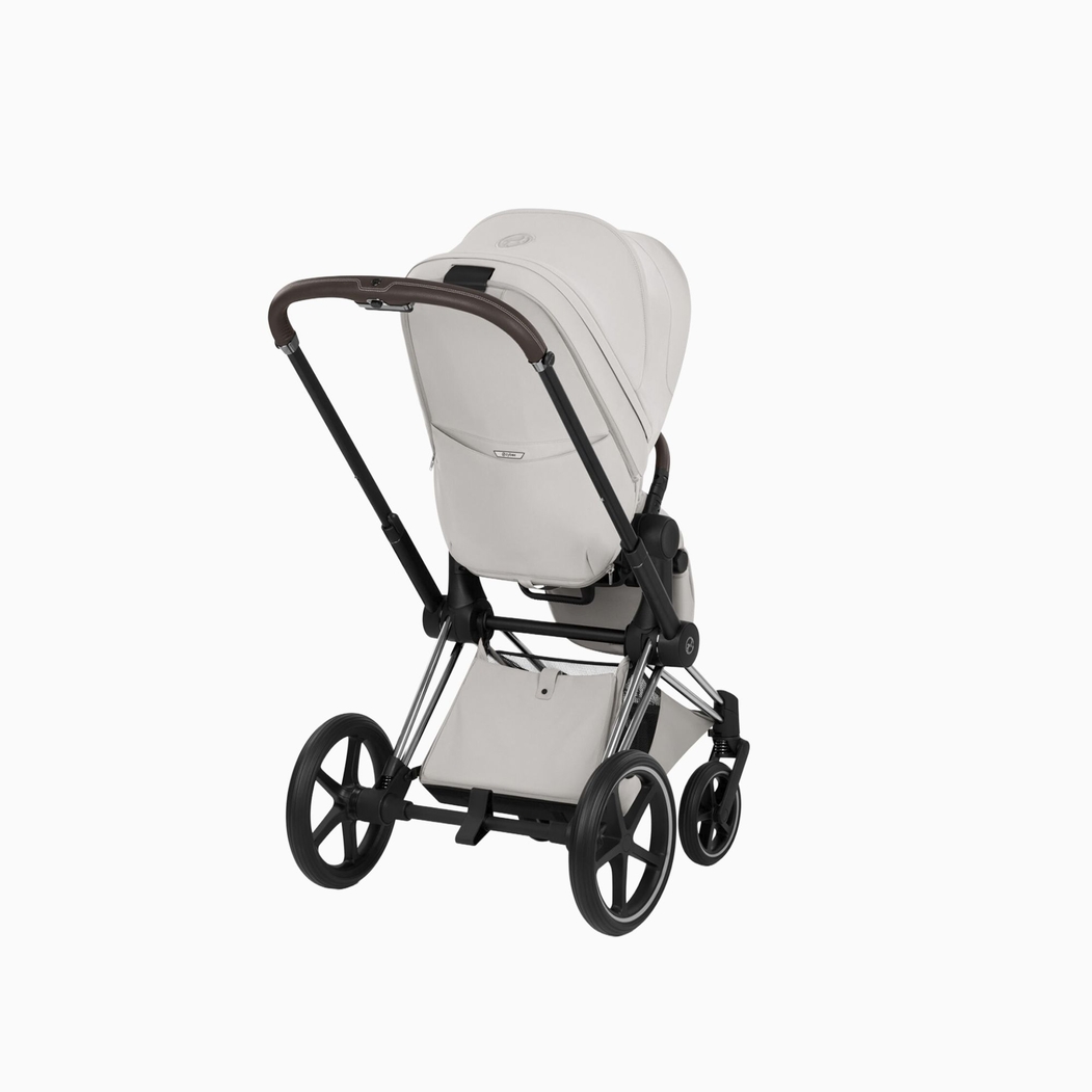 Carrinho de Bebé Cybex Priam Style Chrome Brown - Cybex - PACKPRIAM033-002