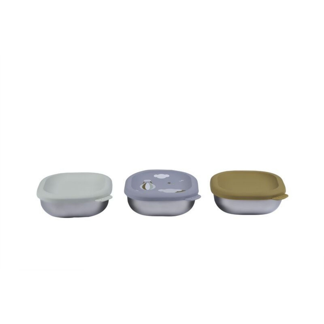 Conjunto de Lancheiras Béaba em Inox Adventure - Béaba - 3384349140328