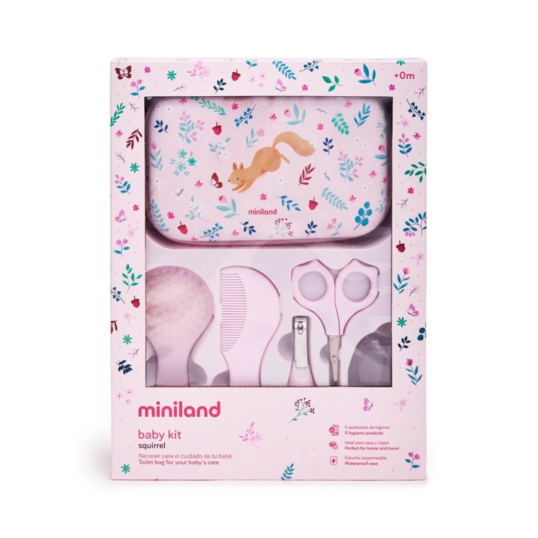 Conjunto de Higiene Miniland Baby Kit Squirrel - Miniland - 8413082897451