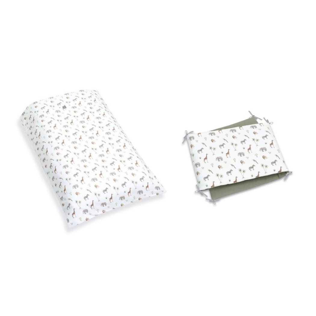 Berço Alondra Omni XL Beige 6 em 1 com Kit Co-Sleeping e Têxteis - Alondra - OMNIXL-K12-M7753-TX147